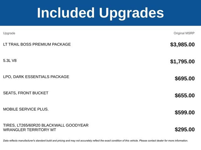 New 2026 Chevrolet Silverado 1500 LT Trail Boss w/ LT Trail Boss Premium Package image 5