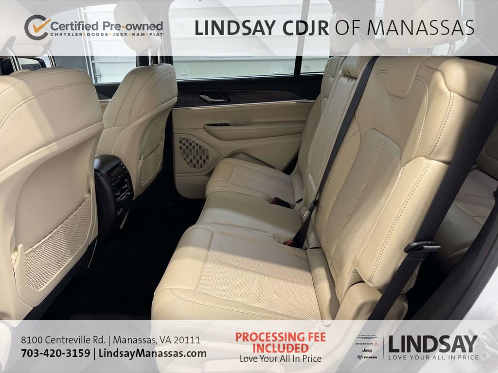 Certified 2025 Jeep Grand Cherokee L Limited w/ Luxury Tech Group II AWD/4WD image 23