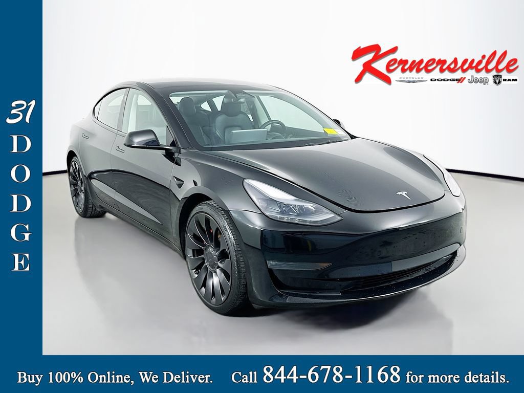 Used 2023 Tesla Model 3 Performance AWD/4WD image 1