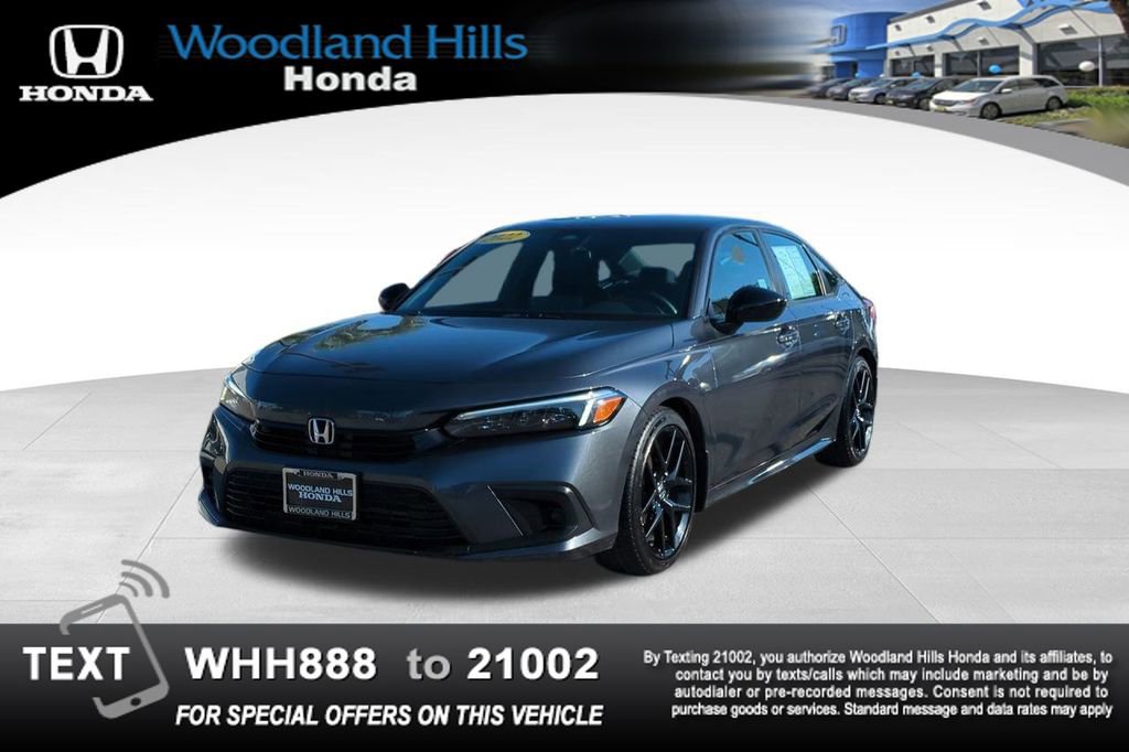 Certified 2022 Honda Civic Sport
