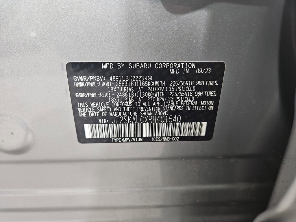 Certified 2024 Subaru Forester Limited image 30