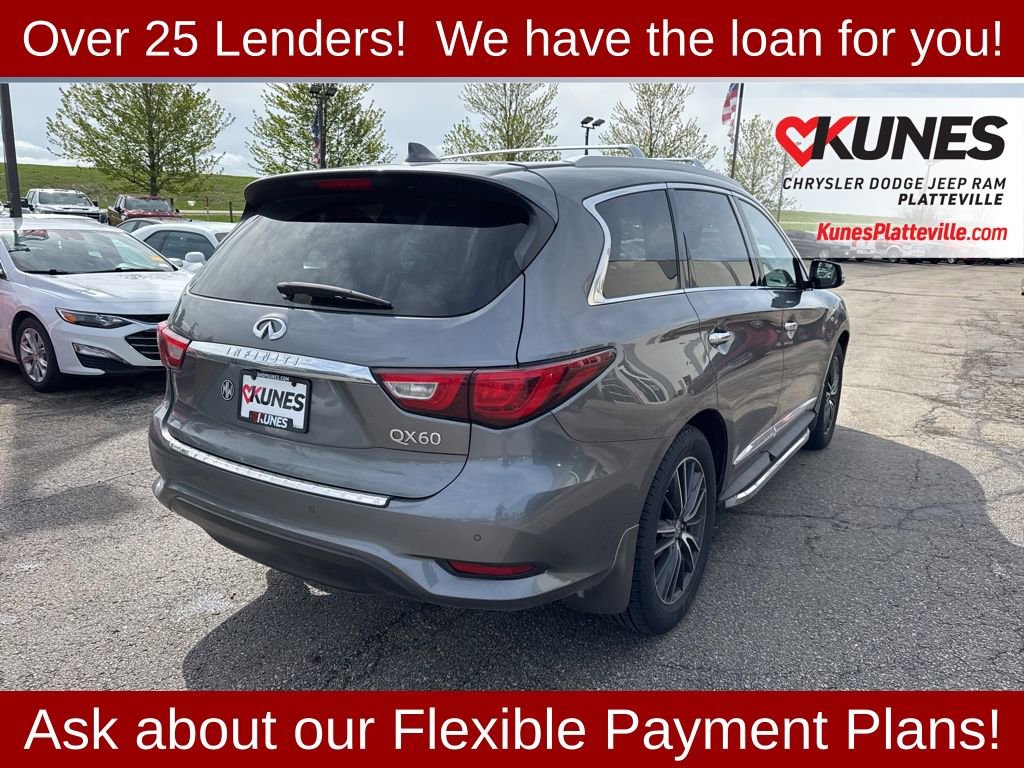 Used 2017 INFINITI QX60 Luxe w/ Deluxe Technology Package AWD/4WD image 3