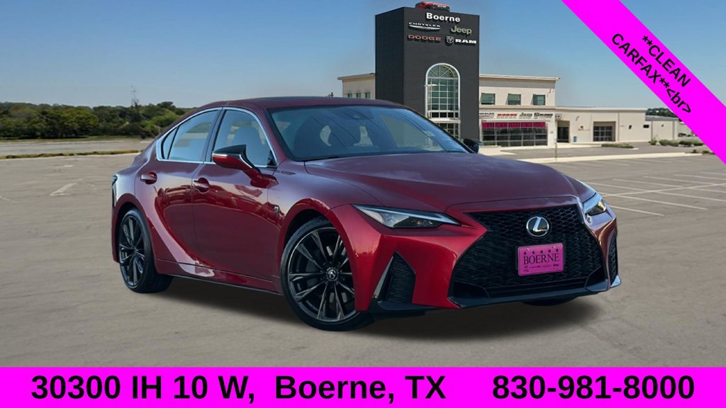Used 2024 Lexus IS 350 F Sport w/ Accessory Package 2 RWD image 1