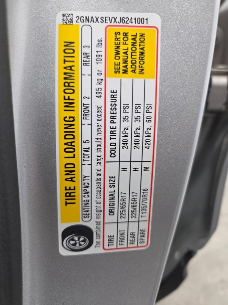 Used 2018 Chevrolet Equinox LT AWD/4WD image 51