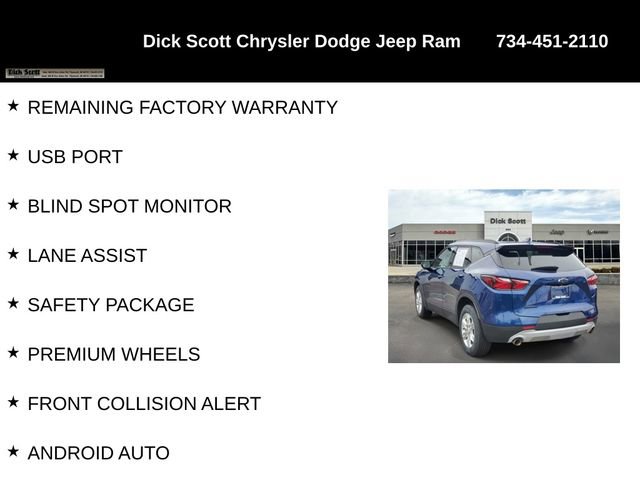 Used 2022 Chevrolet Blazer LT image 16