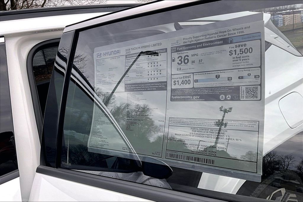 New 2026 Hyundai Tucson Limited image 16