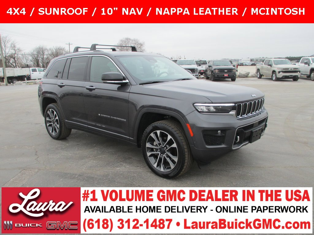 Used 2022 Jeep Grand Cherokee Overland w/ Luxury Tech Group IV