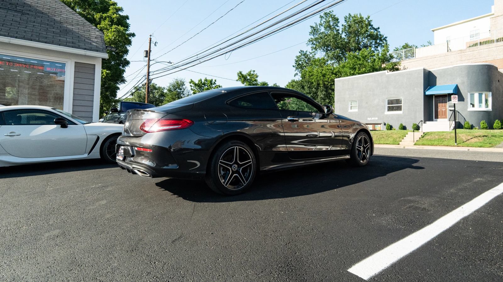 Used 2019 Mercedes-Benz C 300 4MATIC Coupe w/ AMG Line image 3