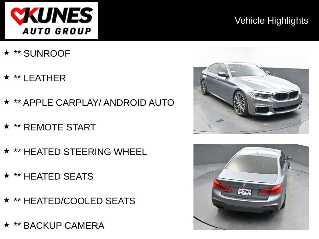 Used 2018 BMW M550i xDrive video 2
