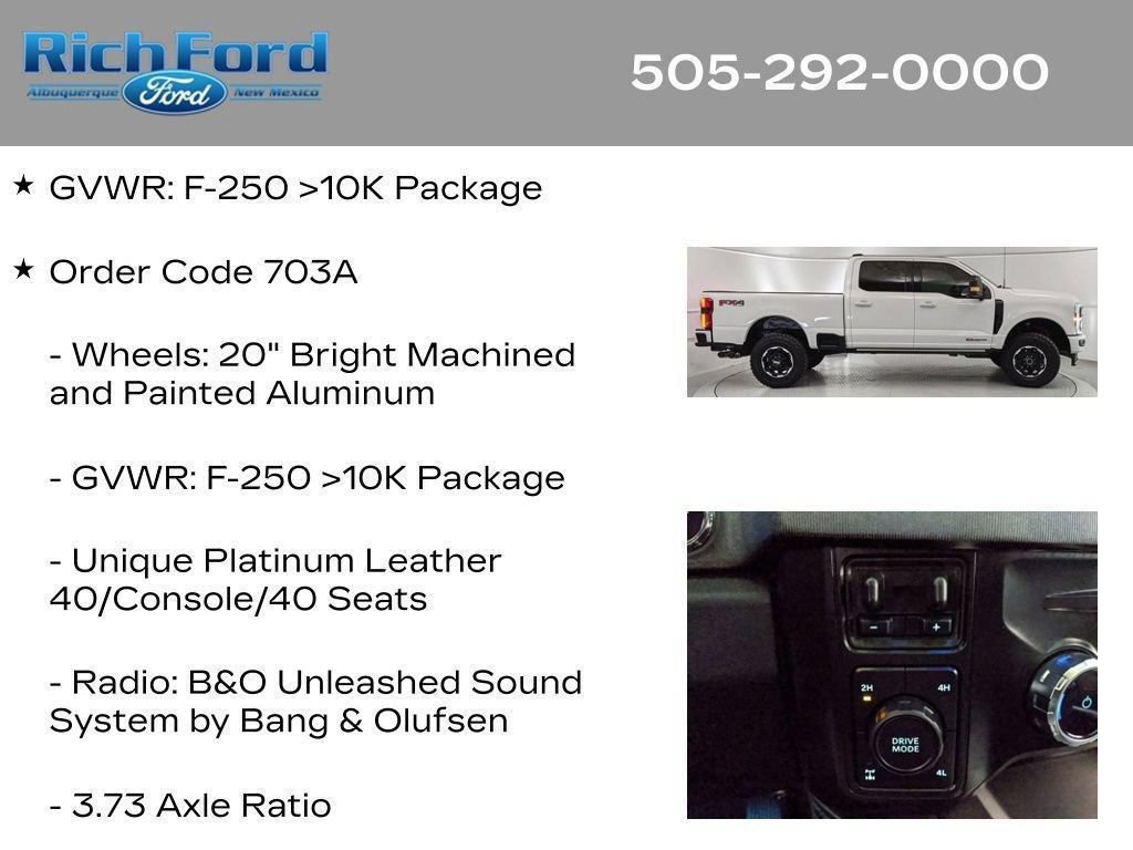 Used 2026 Ford F250 Platinum AWD/4WD image 22