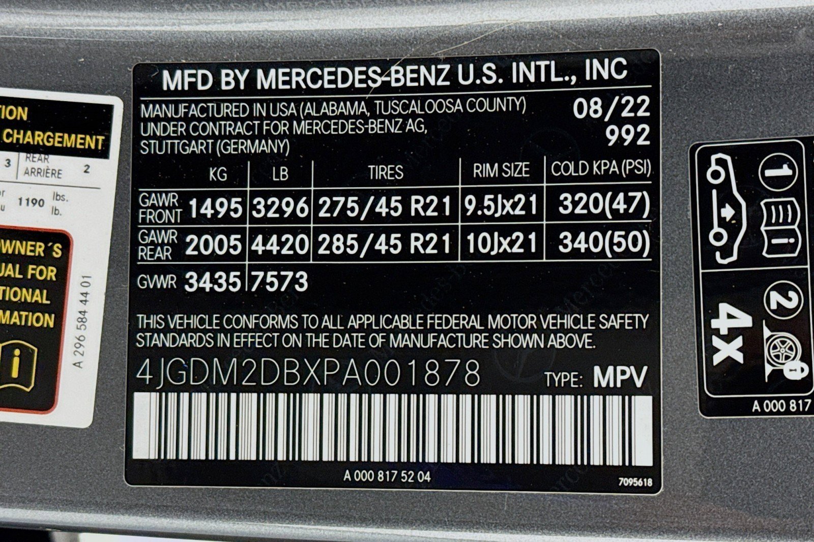 Certified 2023 Mercedes-Benz EQS 450+ SUV image 26