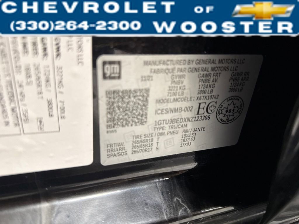 Used 2022 GMC Sierra 1500 SLE w/ X31 Off-Road Package image 36