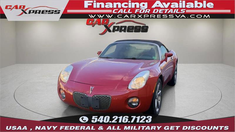 Used 2008 Pontiac Solstice Convertible w/ Premium Package image 1