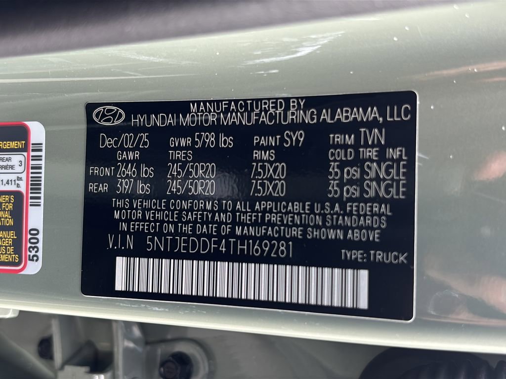 Certified 2026 Hyundai Santa Cruz Limited image 45