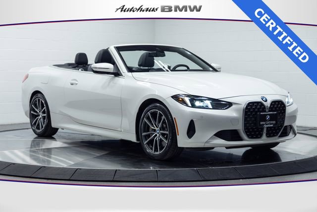 Certified 2025 BMW 430i Convertible image 1