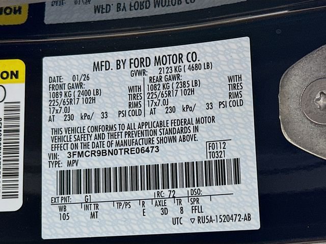 New 2026 Ford Bronco Sport Big Bend w/ Convenience Package image 31