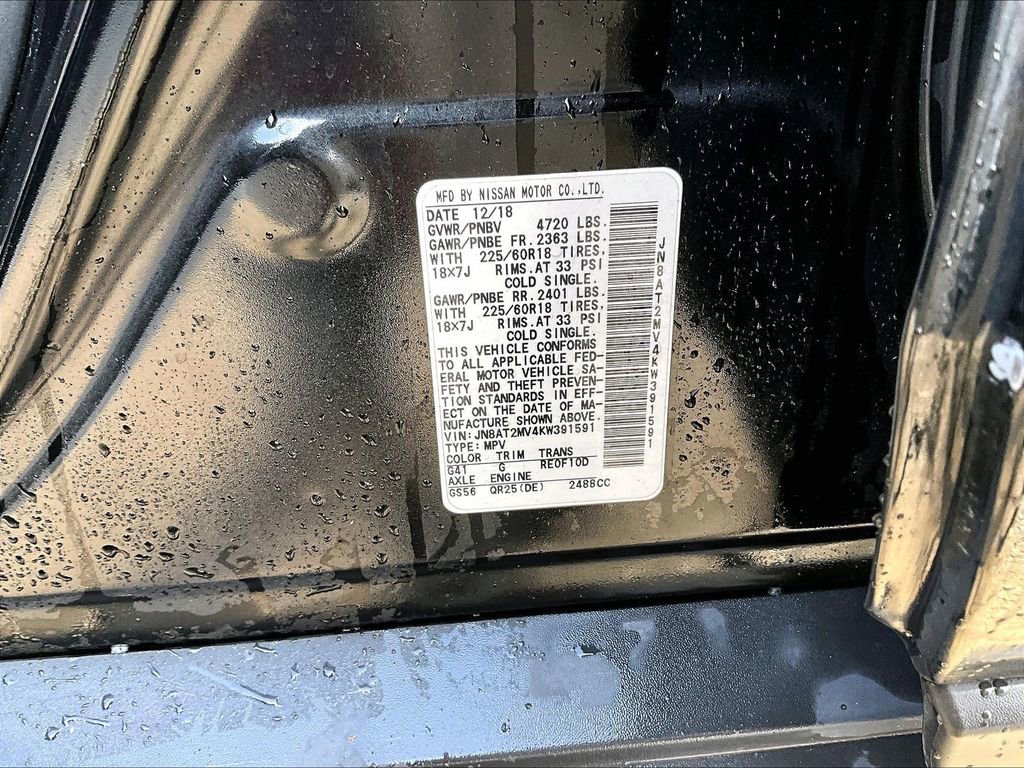 Used 2019 Nissan Rogue SV w/ Sun & Sound Touring Package image 31