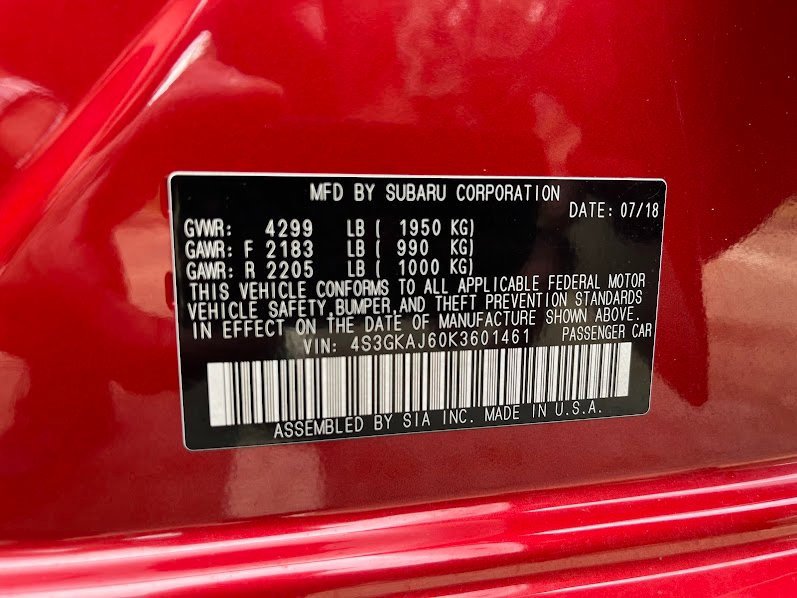 Used 2019 Subaru Impreza 2.0i Sport image 7