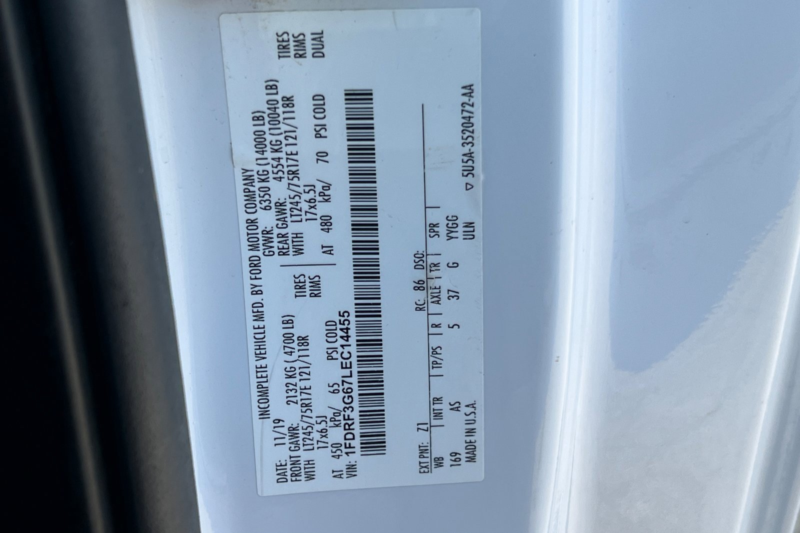 Used 2020 Ford F350 XL w/ Power Equipment Group image 28