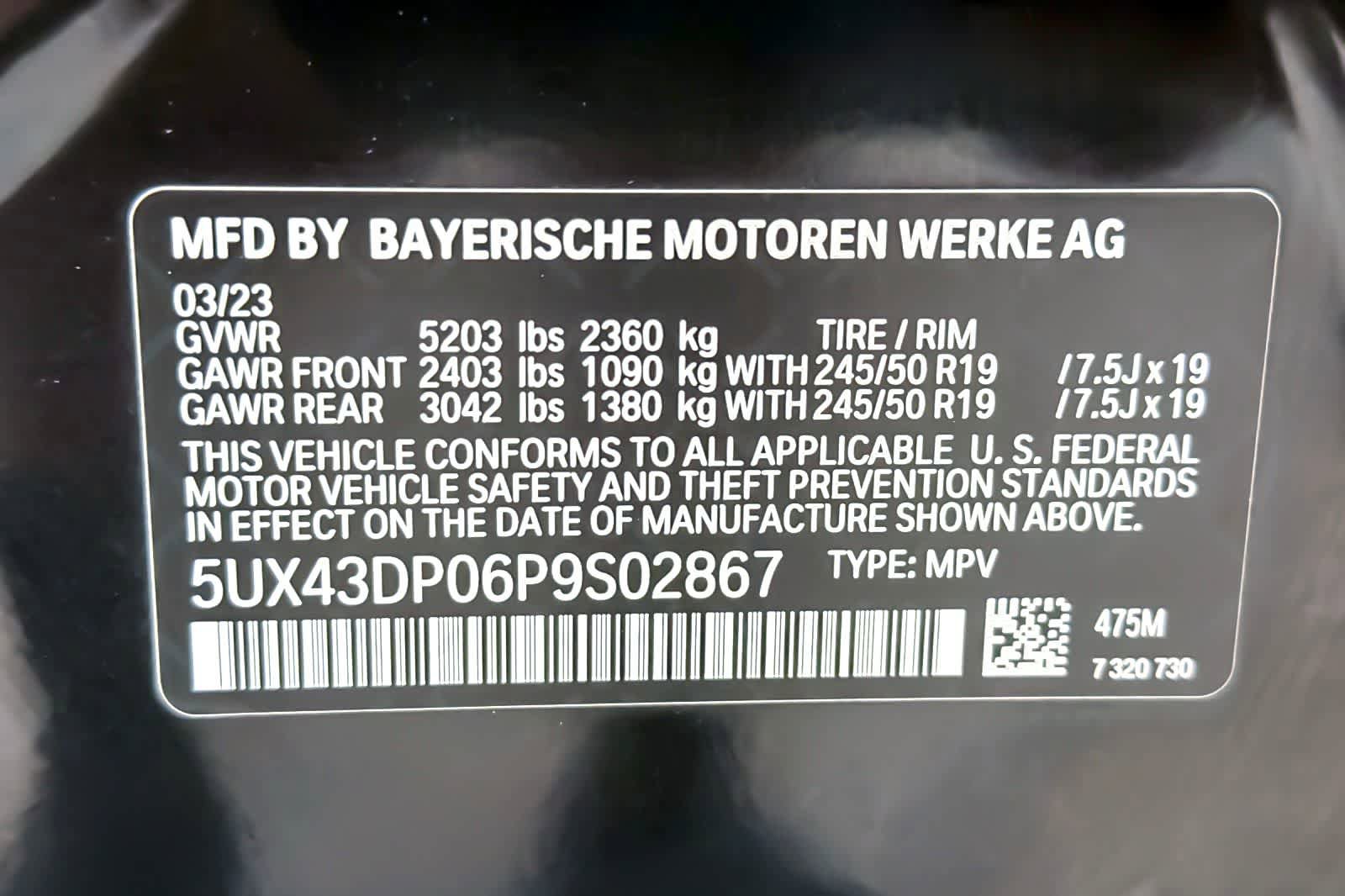 Used 2023 BMW X3 sDrive30i w/ Premium Package RWD image 30