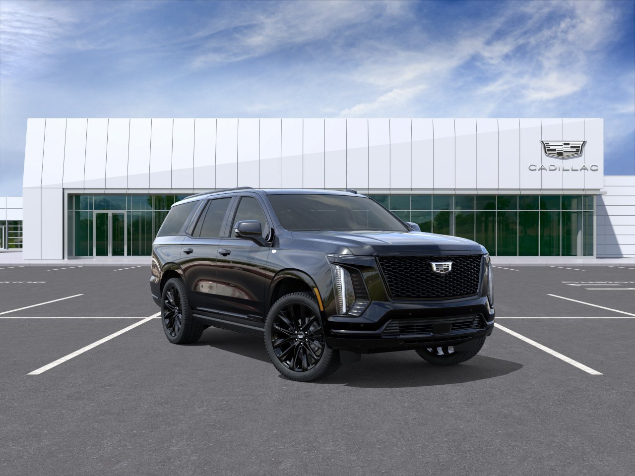 New 2027 Cadillac Escalade Platinum Sport w/ LPO, ONYX Package AWD/4WD image 1