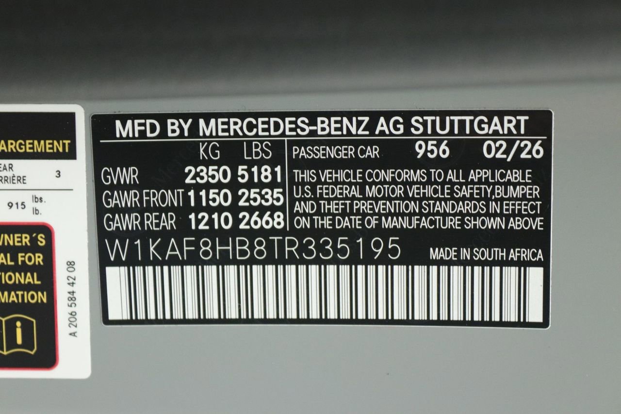 New 2026 Mercedes-Benz C 43 AMG 4MATIC Sedan image 12