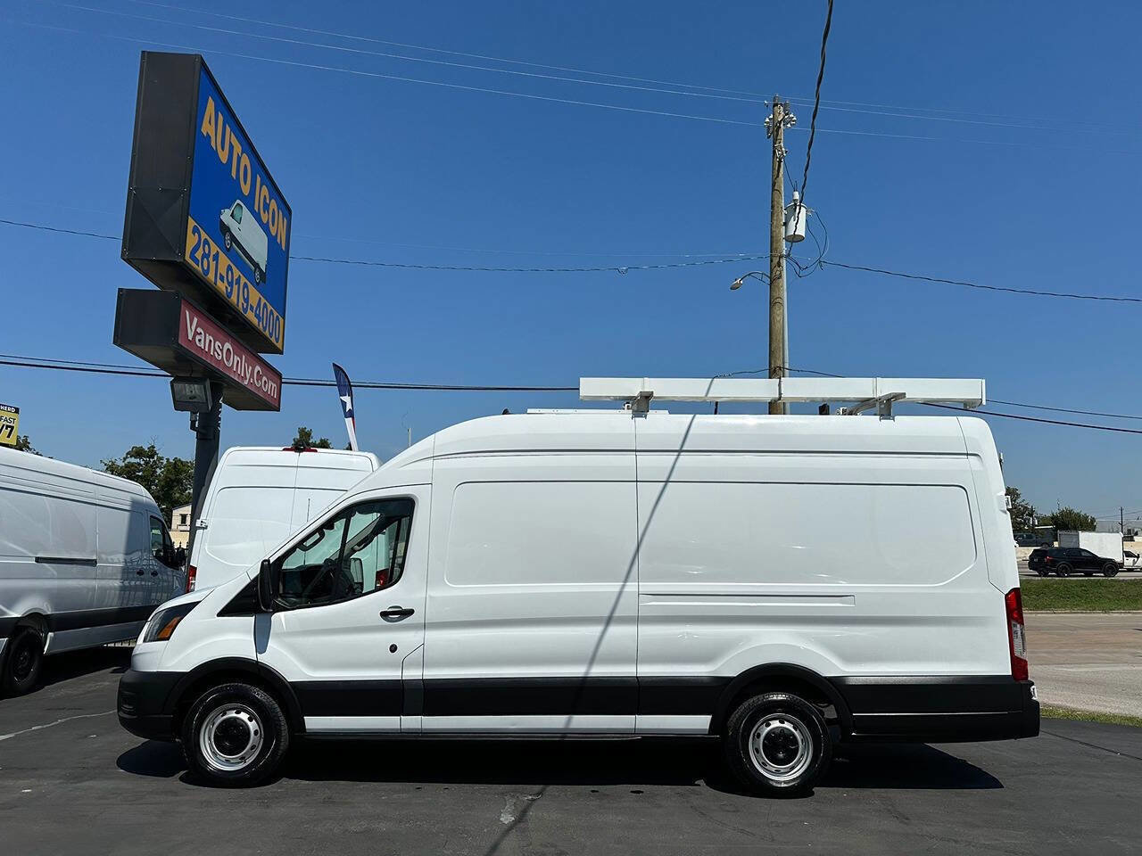 Used 2021 Ford Transit 350 148 High Roof Extended image 4