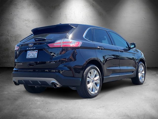 Used 2022 Ford Edge Titanium w/ Equipment Group 301A AWD/4WD image 3