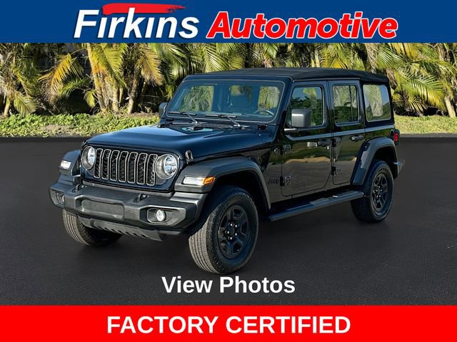 Used 2024 Jeep Wrangler Unlimited Sport