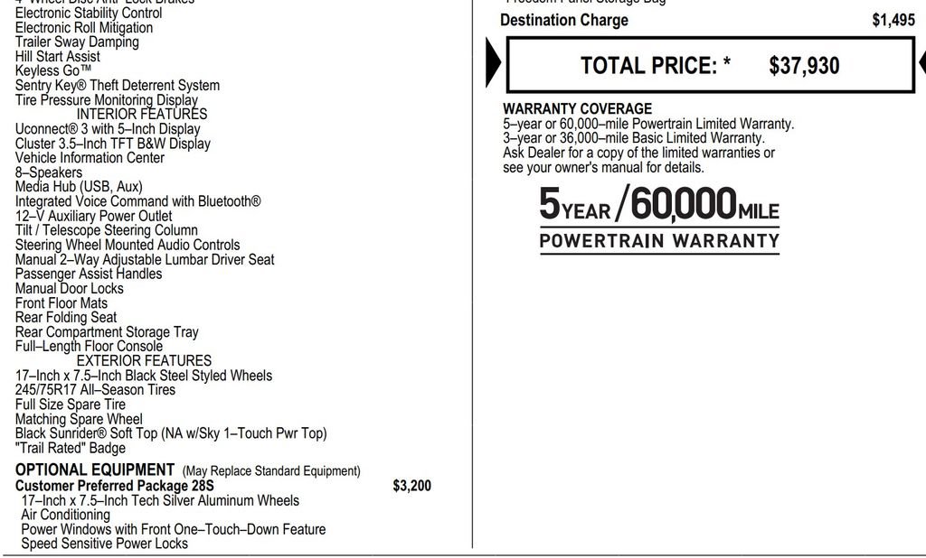 Used 2019 Jeep Wrangler Sport S image 18