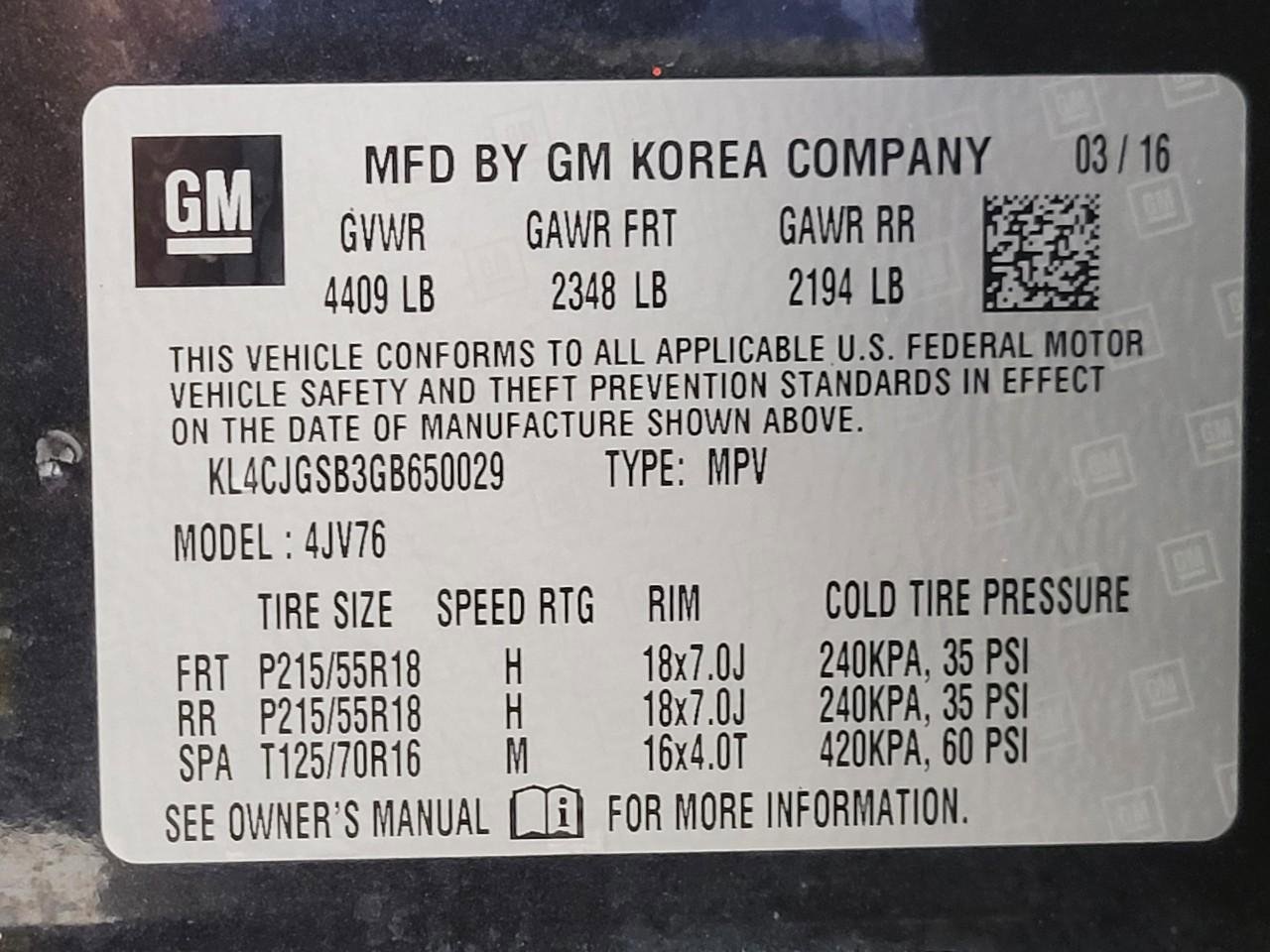 Used 2016 Buick Encore Leather AWD/4WD image 29