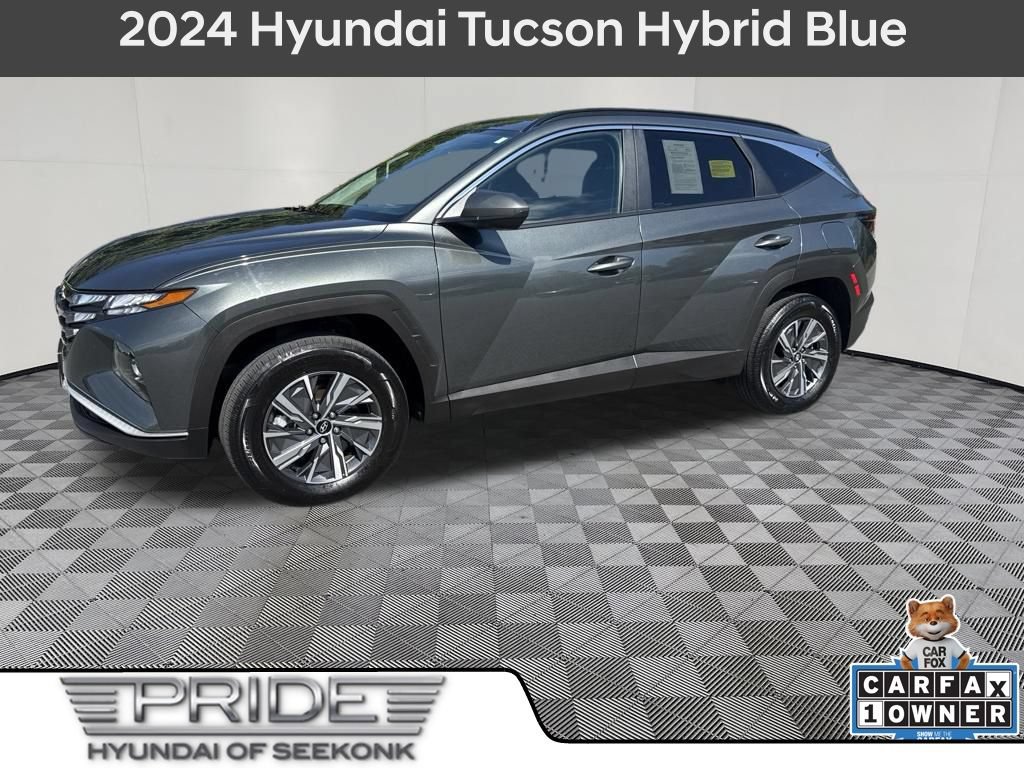 Used 2024 Hyundai Tucson Blue