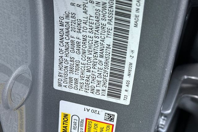 Used 2024 Honda Civic Sport image 23