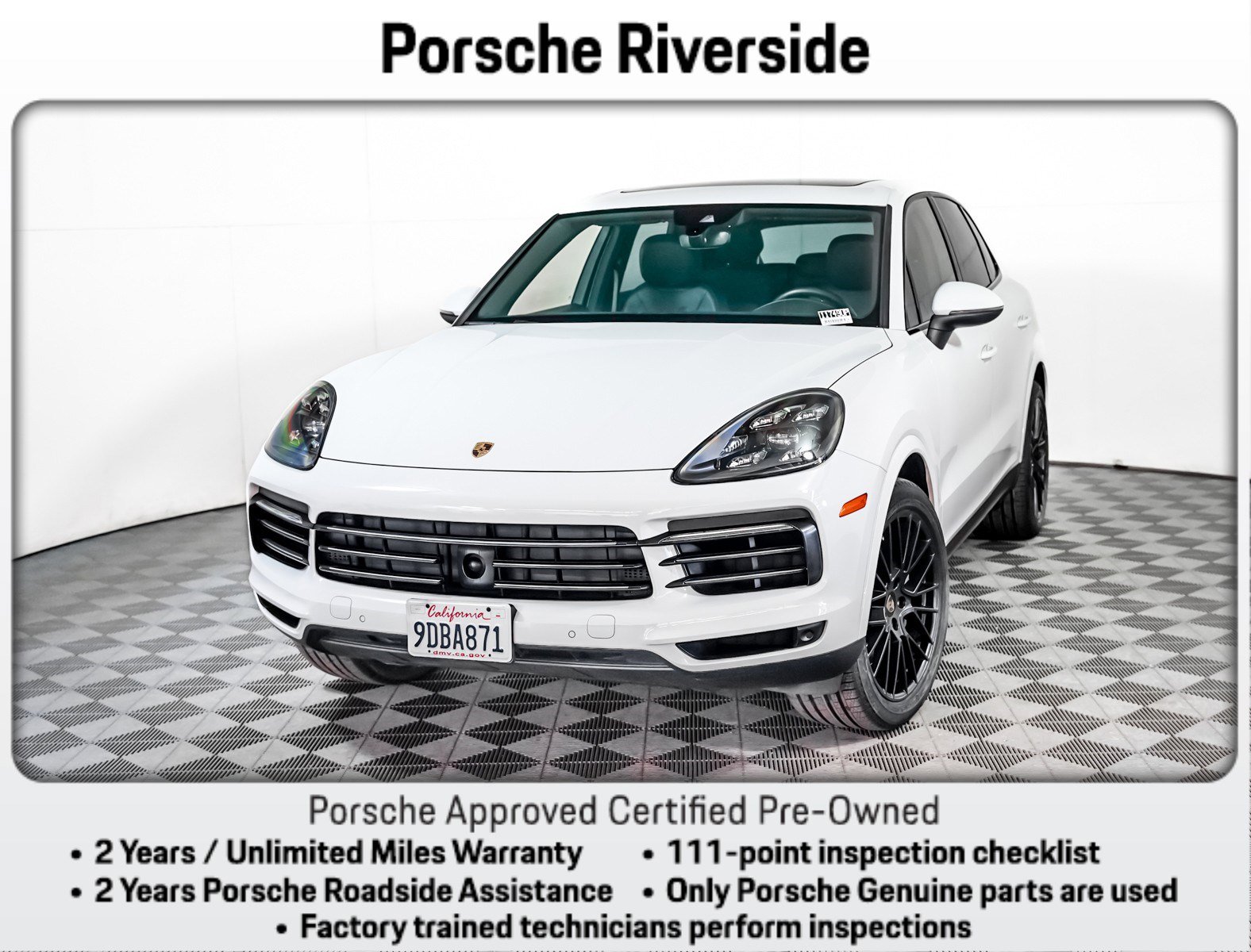 Certified 2022 Porsche Cayenne Platinum Edition w/ Premium Package Plus image 1