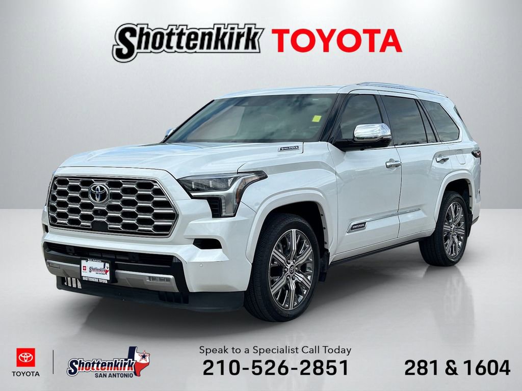 Used 2023 Toyota Sequoia Capstone RWD image 1