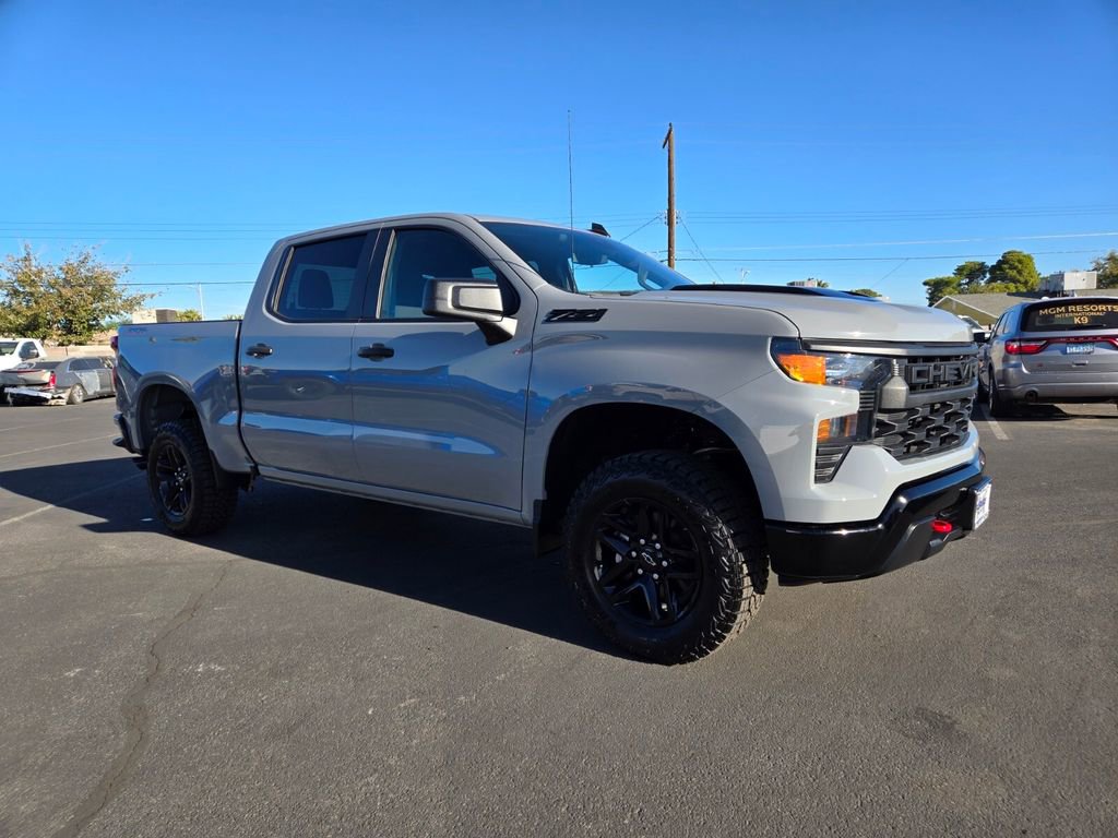 Certified 2024 Chevrolet Silverado 1500 Custom Trail Boss w/ LPO, Dark Essentials Package