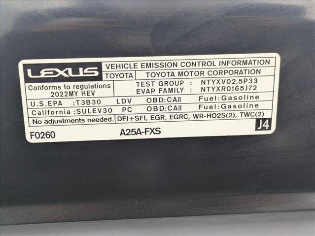 Used 2022 Lexus ES 300h w/ Premium Package FWD image 23