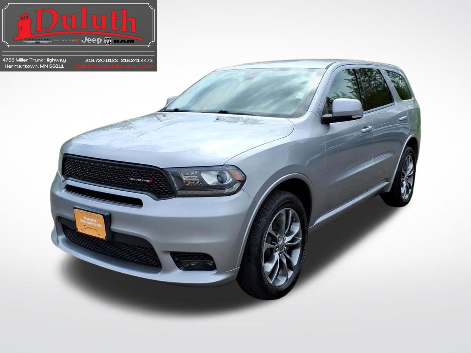 Certified 2020 Dodge Durango GT
