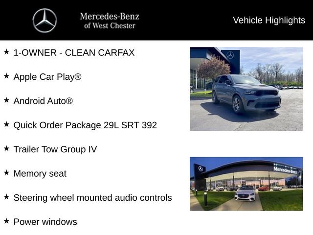 Used 2024 Dodge Durango SRT w/ Trailer Tow Group IV image 5