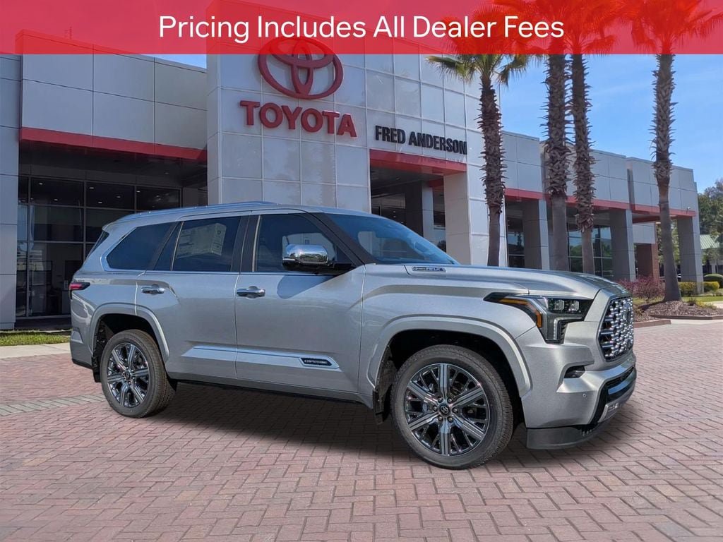 New 2026 Toyota Sequoia Capstone AWD/4WD image 1