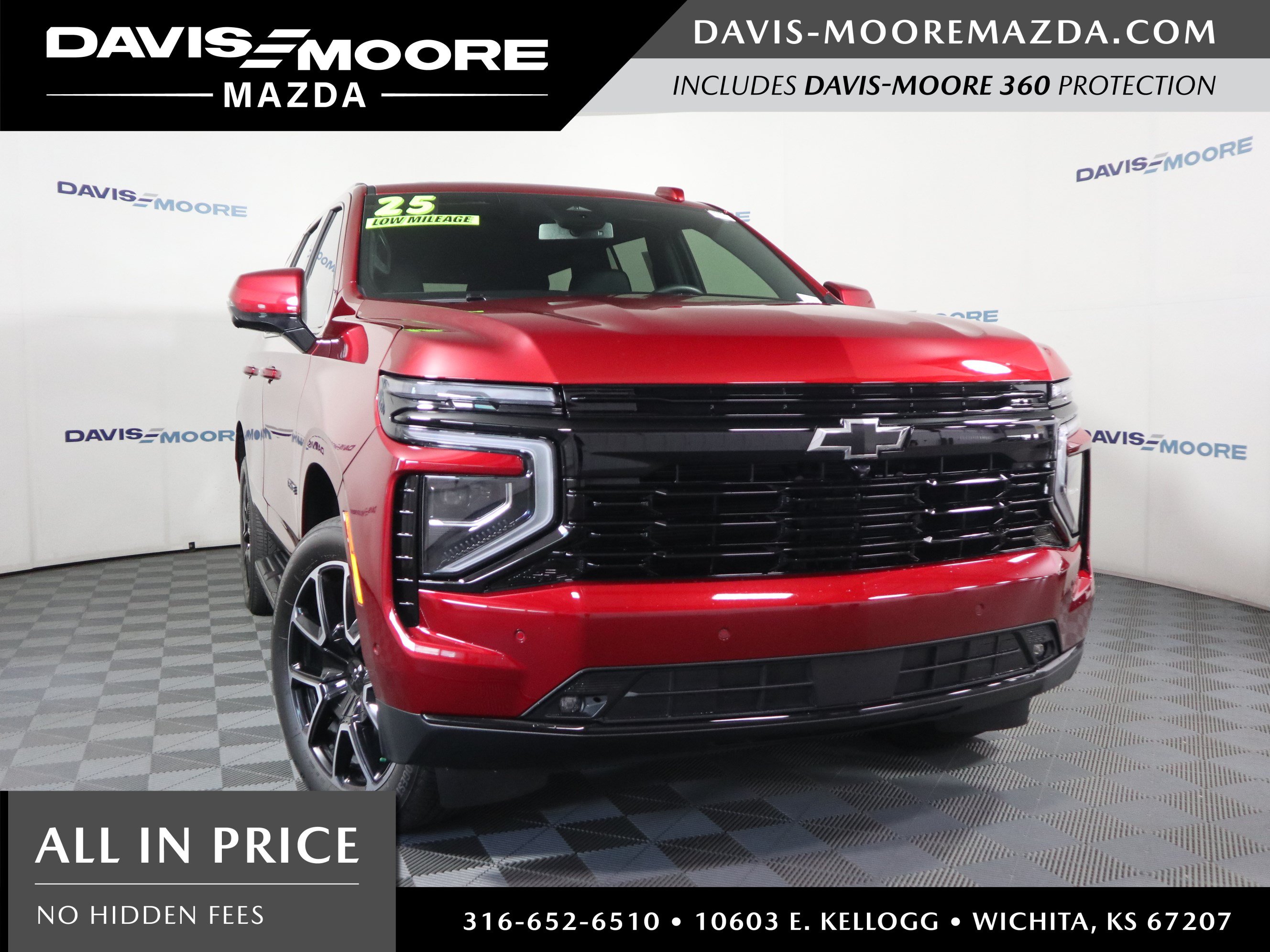 Used 2025 Chevrolet Tahoe RST w/ Comfort Package AWD/4WD image 1