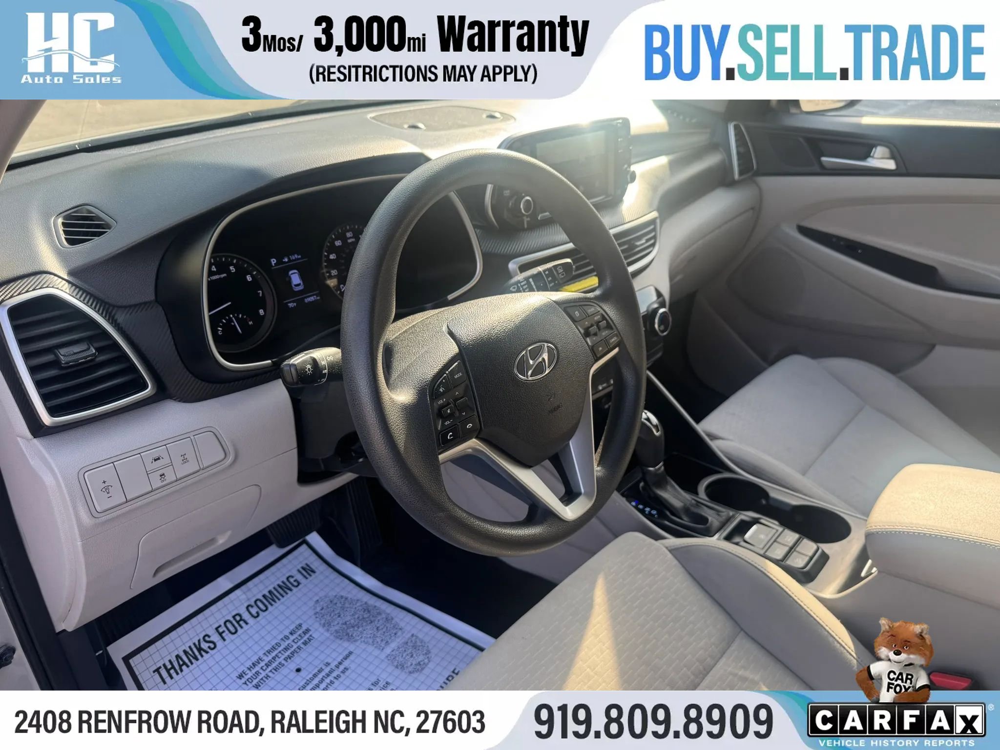 Used 2021 Hyundai Tucson SE w/ Cargo Package AWD/4WD image 13