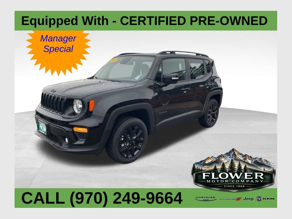 Certified 2023 Jeep Renegade Altitude