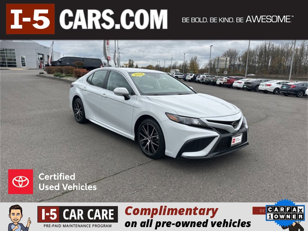 Certified 2024 Toyota Camry SE w/ Cold Weather Package image 1