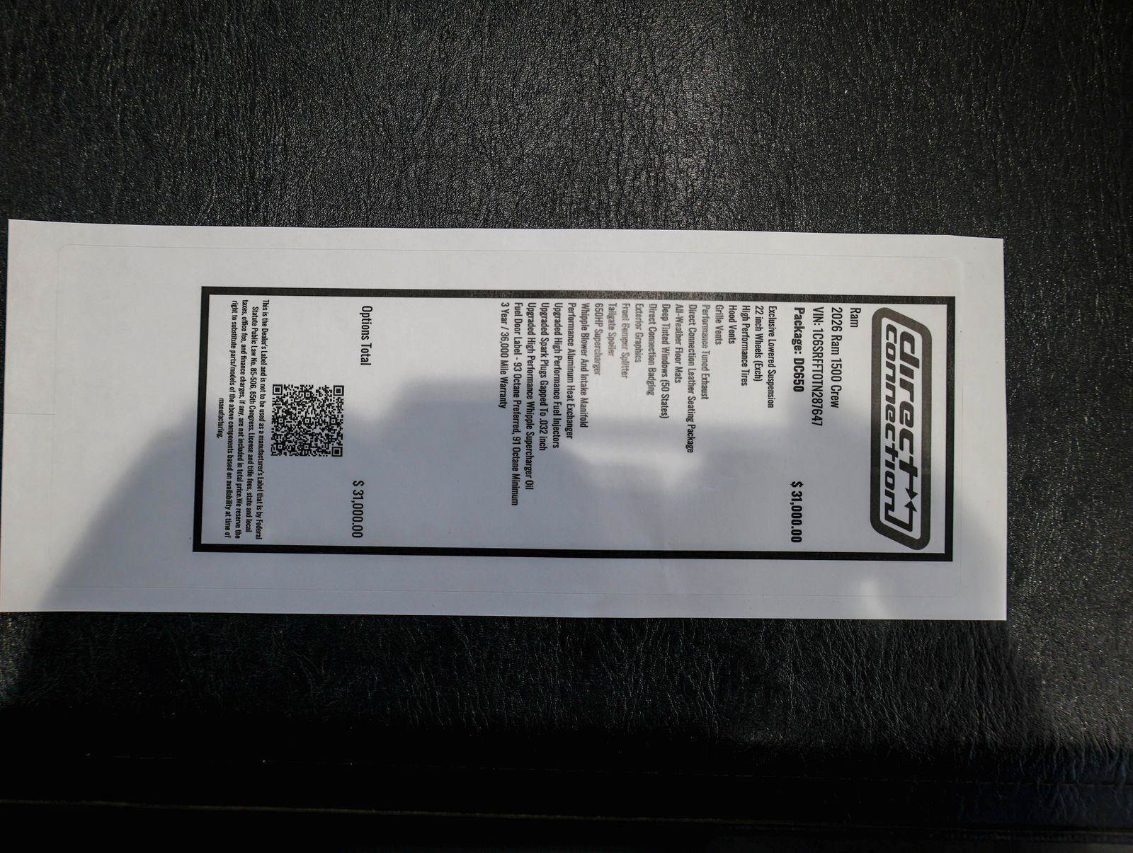 New 2026 RAM 1500 Big Horn AWD/4WD image 3