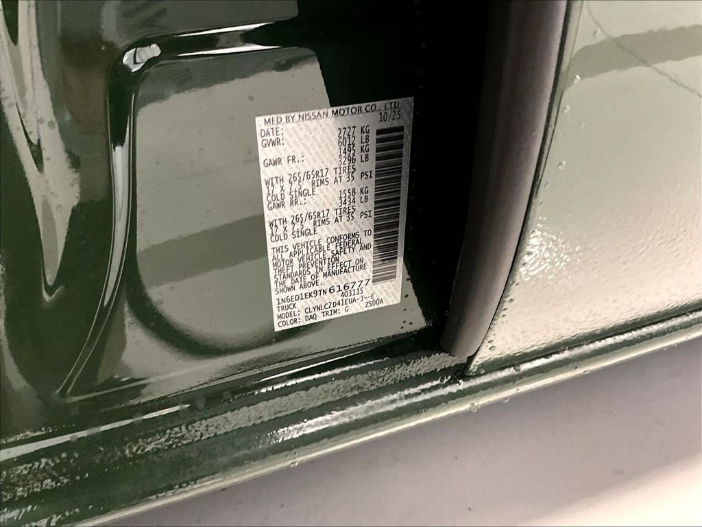 New 2026 Nissan Frontier SV w/ SV Convenience Package image 13