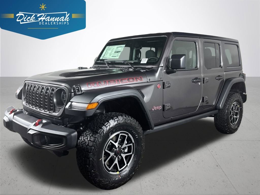 New 2025 Jeep Wrangler Unlimited Rubicon w/ Technology Group AWD/4WD image 1