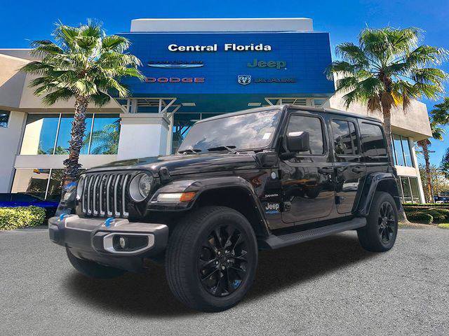 Certified 2022 Jeep Wrangler Unlimited Sahara w/ Cold Weather Group AWD/4WD image 9