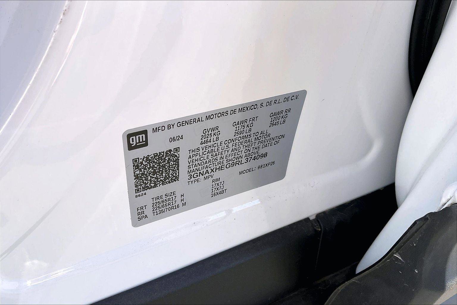 Used 2024 Chevrolet Equinox LS w/ LPO, Cargo Package image 33