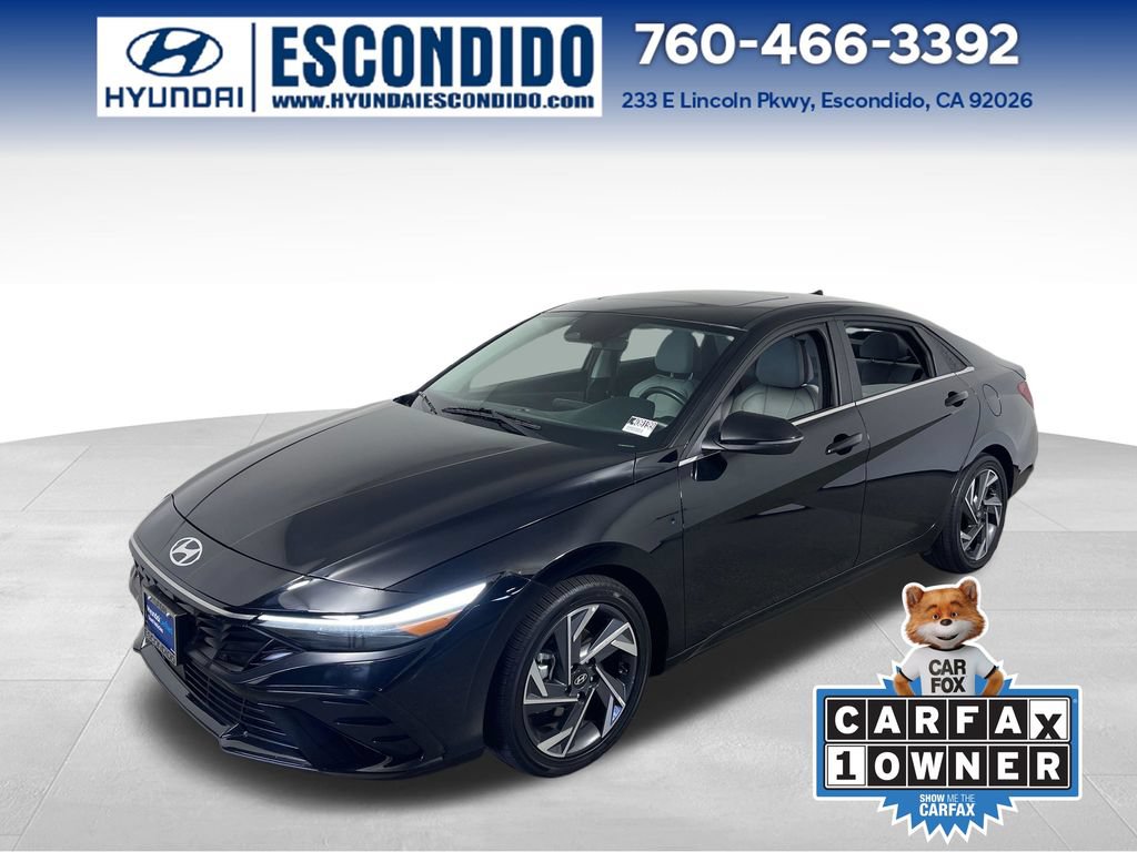 Certified 2025 Hyundai Elantra Limited FWD image 1